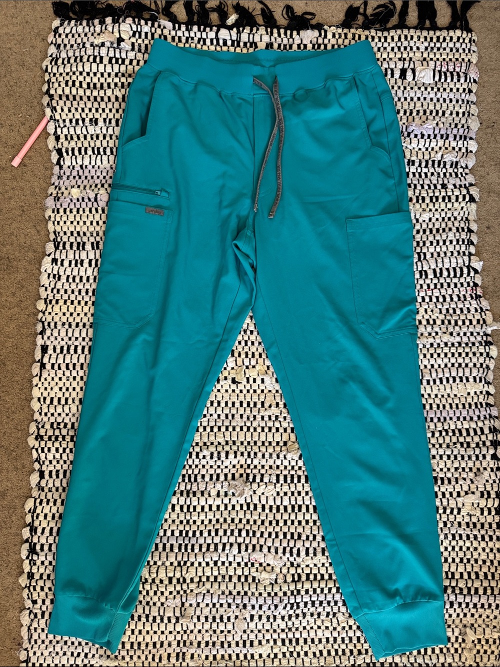 Men’s Tandau Teal Scrub Pants